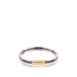 *Discontinued* Authentic Louis Vuitton Keep It Bracelet in Damier azur